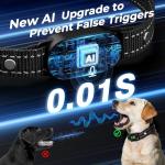Rechargeable Smart Dog Bark Collar with Adjustable Modes