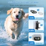 Rechargeable Smart Dog Bark Collar with 5 Sensitivities