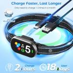 Rechargeable Smart Dog Bark Collar with 5 Sensitivities