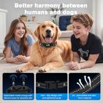Rechargeable Smart Dog Bark Collar with Adjustable Modes