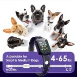 Rechargeable No Shock Dog Bark Collar for Small Dogs