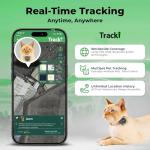 Real-Time GPS Tracker for Cats - Waterproof & Smart
