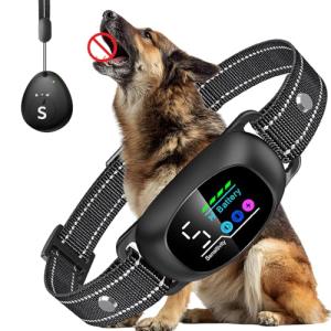 Tucnkac Remote Dog Bark Collar with Vibration & Shock