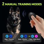 Tucnkac Remote Dog Bark Collar with Vibration & Shock