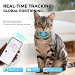 Pet GPS Tracker Collar with Bluetooth & Activity Monitor