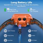 Smart Anti-Bark Collar with AirTag Holder and Modes