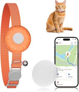 Waterproof GPS Cat Tracker with Apple Compatibility