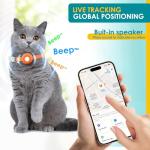 Waterproof GPS Cat Tracker with Apple Compatibility