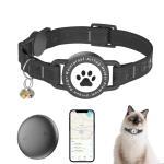 Waterproof GPS Cat Tracker Collar with Bells