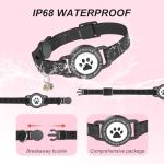 Waterproof GPS Cat Tracker Collar with Bells