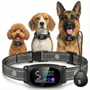 2in1 Rechargeable Bark Collar for All Dogs