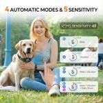 2in1 Rechargeable Bark Collar for All Dogs