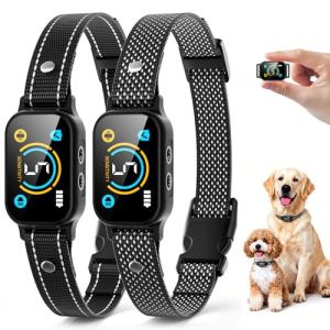 Smart Rechargeable Dog Bark Collars - 2 Pack