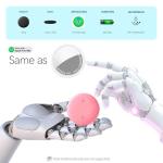 GPS Cat Tracker with Leather Collar, No Monthly Fee