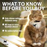 Cat Tailer Bluetooth Cat Tracker - Waterproof & Lightweight