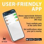 Cat Tailer Bluetooth Cat Tracker - Waterproof & Lightweight