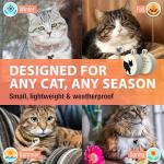 Cat Tailer Bluetooth Cat Tracker - Waterproof & Lightweight