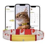 Smart Cat Health Tracker with Safety Breakaway Collar