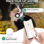 Waterproof GPS Tracker for Cats - No Monthly Fee