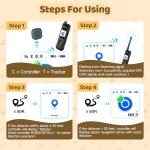 Aorkuler GPS Dog Tracker for Outdoor Adventures