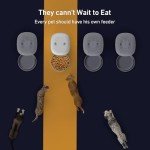 Yuposl Automatic Cat Feeder with 180-Day Battery