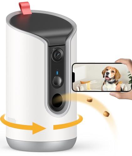 TKENPRO Smart Dog Camera with Treats & Tracking