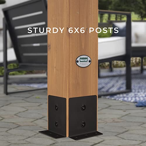 Beaumont 16x12 Cedar Pergola Kit for Outdoors