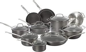 Cuisinart 17-Piece Nonstick Hard Anodized Set