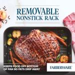 Farberware Nonstick Steel Roaster with Rack