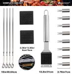 23-Piece BBQ Grill Accessories Set with Case