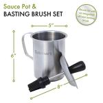 Cuisinart Saucepot and Basting Brush Set