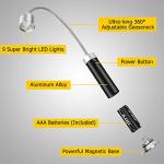 Set of 2 Magnetic BBQ Grill Lights