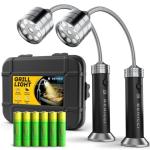 Magnetic LED Grill Lights - Weatherproof & Portable