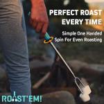 Roast'Em! 5 Campfire Skewers for Sausages and Marshmallows
