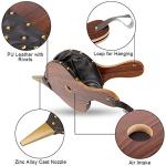 Large Fireplace Bellows with Cast Nozzle