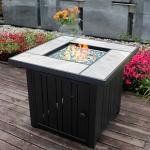 OutVue 76.2cm Propane Fire Pit with Ceramic Top