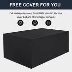 44 Inch Propane Gas Fire Pit Table for Patios