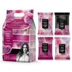 Rachel Roy Cleansing Makeup Remover Wipes - 120 Pcs