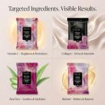 Rachel Roy Cleansing Makeup Remover Wipes - 120 Pcs