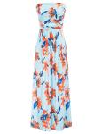 Grace Karin Women's Strapless Maxi Dress with Pockets