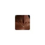 Dainty Gold Bow Necklace for Women and Teens