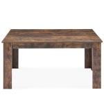 Rustic Blisswood Wooden Dining Table for 4
