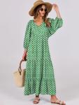 ANRABESS Women's Boho Floral Maxi Dress