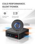 BOSGAME E4 Mini PC with Ryzen 5 and 16GB RAM