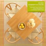 Nicholas Winter Square Rustic Wooden Dining Table