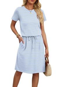 Women’s Summer Midi Dresses with Pockets