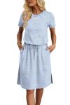 Women’s Summer Midi Dresses with Pockets