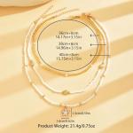 Boho Starfish Necklace with Pearl Charm