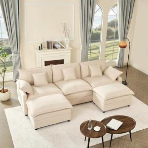 Litbird U-Shaped 3-Seater Modular Sofa Set