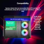 ionz Gaming PC with Ryzen 5 and RTX 5060